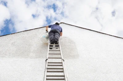 Peinture extérieure à Louâtre — façades et ravalement